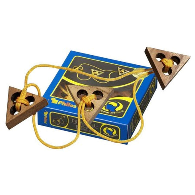 Dit is een foto van het spel Triangel Puzzel te koop bij Speldorado Spellenwinkel Delft