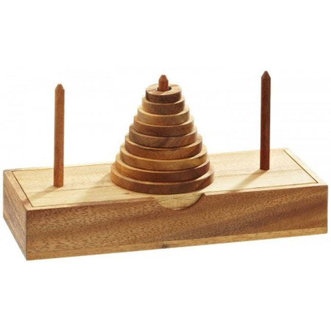 Dit is een foto van het spel Toren Van Hanoi te koop bij Speldorado Spellenwinkel Delft