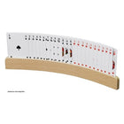 Dit is een foto van het spel Kaarthouder Hout Middel 33 Cm te koop bij Speldorado Spellenwinkel Delft