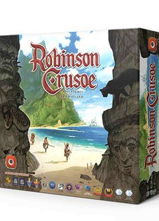 Robinson Crusoe Adventures on the Cursed Island - EN – strategisch bordspel – 1 tot 4 spelers