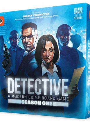 Dit is een foto van het spel Detective A Modern Crime Board Game Season One te koop bij Speldorado Spellenwinkel Delft