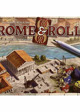 Rome and Roll Character Expansion EN – strategisch dobbelspel –1 tot 4 spelers