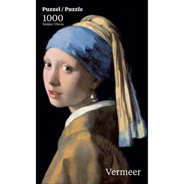 Dit is een foto van het spel Meisje Met De Parel Johannes Vermeer (Mauritshuis) te koop bij Speldorado Spellenwinkel Delft