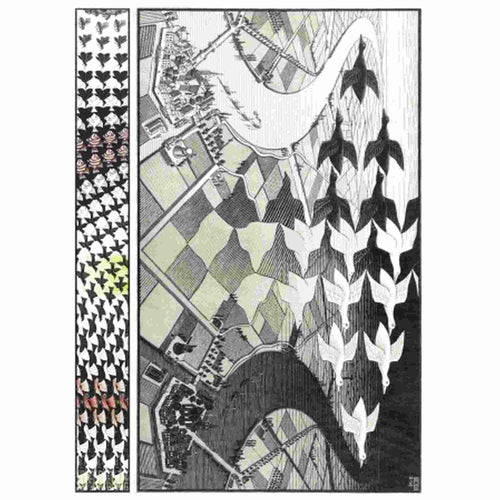 Day And Night M.C. Escher (1000), PUZ-829 van Boosterbox te koop bij Speldorado !