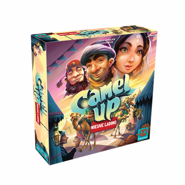Dit is een foto van het spel Camel Up Nieuwe Lading - EN te koop bij Speldorado Spellenwinkel Delft