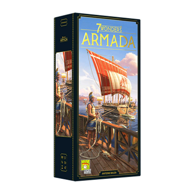 Dit is een foto van het spel 7 Wonders V2 Armada NL te koop bij Speldorado Spellenwinkel Delft