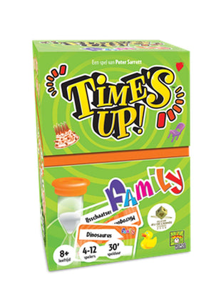 Time's Up! Family - NL – party kaartspel – 4 tot 12 spelers