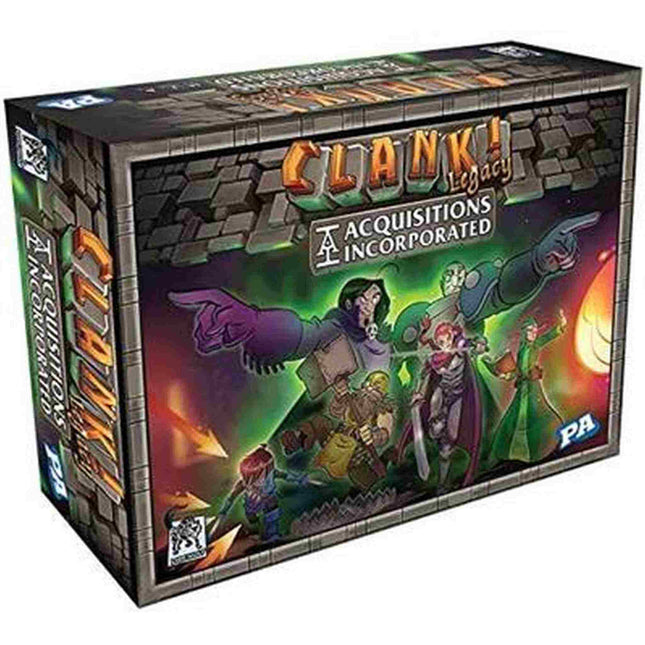 Dit is een foto van het spel Clank! Legacy Acquisitions Incorporated te koop bij Speldorado Spellenwinkel Delft