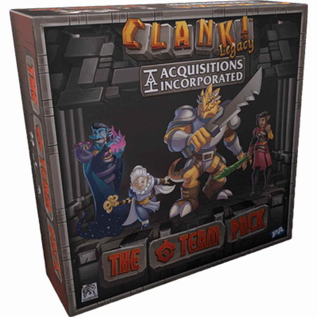Dit is een foto van het spel Clank! Legacy Acquisitions Incorporated C-Team Pac te koop bij Speldorado Spellenwinkel Delft