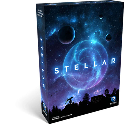 Dit is een foto van het spel Stellar EN te koop bij Speldorado Spellenwinkel Delft