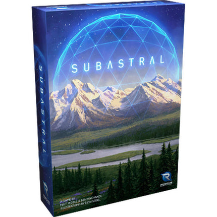 Dit is een foto van het spel Subastral EN te koop bij Speldorado Spellenwinkel Delft