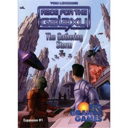 Dit is een foto van het spel Race For The Galaxy The Gathering Storm te koop bij Speldorado Spellenwinkel Delft