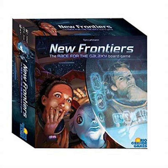 Dit is een foto van het spel New Frontiers te koop bij Speldorado Spellenwinkel Delft