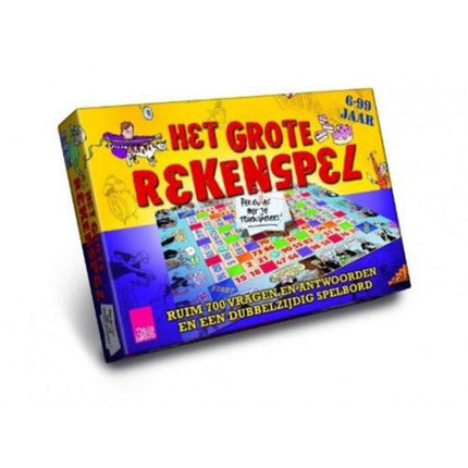 Dit is een foto van het spel Het Grote Rekenspel te koop bij Speldorado Spellenwinkel Delft