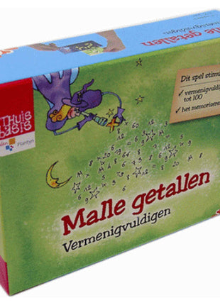 Dit is een foto van het spel Malle Getallen - Vermenigvuldigen Tot 100 te koop bij Speldorado Spellenwinkel Delft