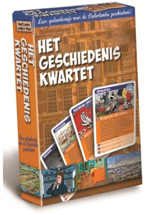 Het Geschiedeniskwartet – leerspel voor kinderen Vanaf 6 jaar