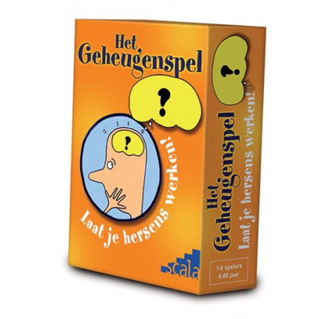 Het Geheugenspel - Laat Je Hersens Werken! – leerspel voor kinderen Vanaf 6 jaar