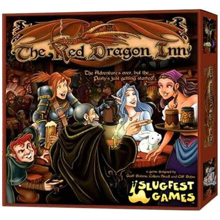 Dit is een foto van het spel Red Dragon Inn Boxed Card Game EN te koop bij Speldorado Spellenwinkel Delft