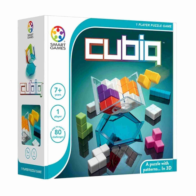 Dit is een foto van het spel Cubiq -Classics- Smart games te koop bij Speldorado Spellenwinkel Delft