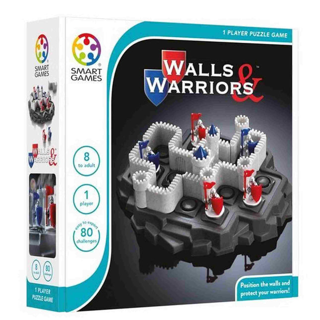 Dit is een foto van het spel Walls & Warriors -Classics- Smart games te koop bij Speldorado Spellenwinkel Delft
