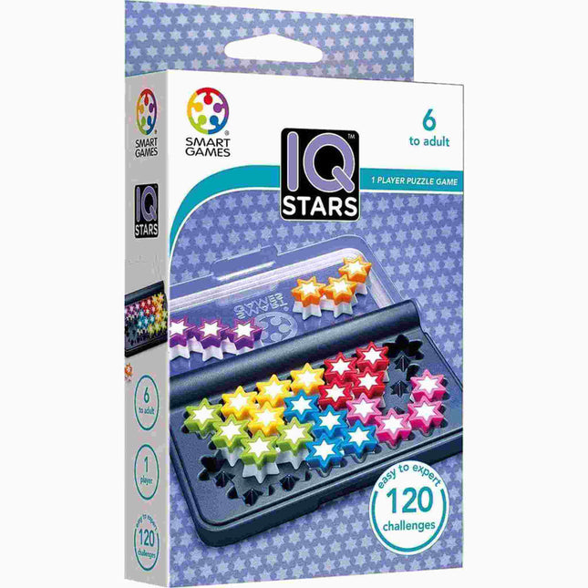 Dit is een foto van het spel IQ Stars - IQ Regular - Smart games te koop bij Speldorado Spellenwinkel Delft