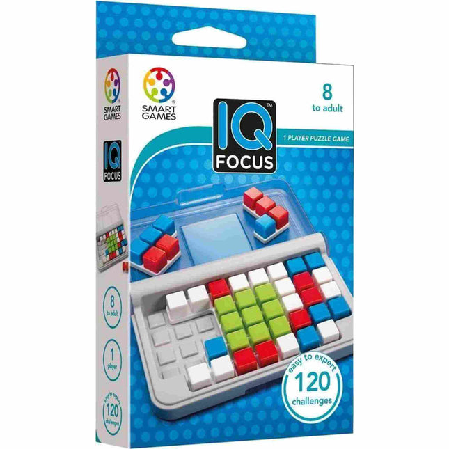 Dit is een foto van het spel IQ Focus - IQ Regular - Smart games te koop bij Speldorado Spellenwinkel Delft