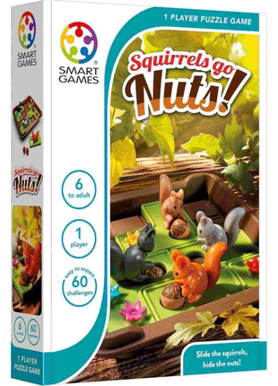 Squirrels Go Nuts! -Compacts- Smart games hersenbreker  - Smart Games