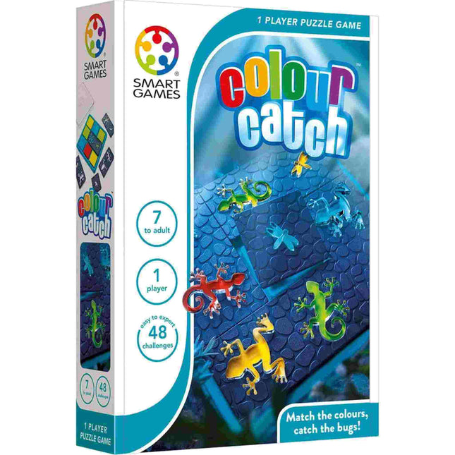Dit is een foto van het spel Colour Catch (60 Opdrachten) te koop bij Speldorado Spellenwinkel Delft
