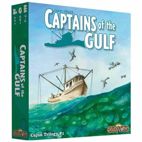 Dit is een foto van het spel Captains of the Gulf EN te koop bij Speldorado Spellenwinkel Delft