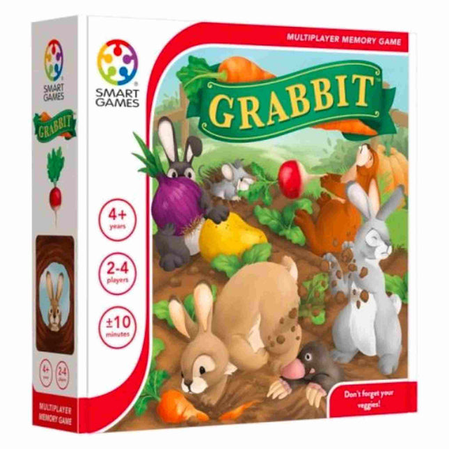 Dit is een foto van het spel Grabbit -Family Games - Smart Games te koop bij Speldorado Spellenwinkel Delft