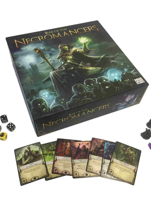 Dit is een foto van het spel Rise Of The Necromancers te koop bij Speldorado Spellenwinkel Delft