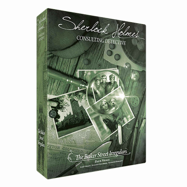 Dit is een foto van het spel Sherlock Holmes Consulting Detective The Irregular EN te koop bij Speldorado Spellenwinkel Delft