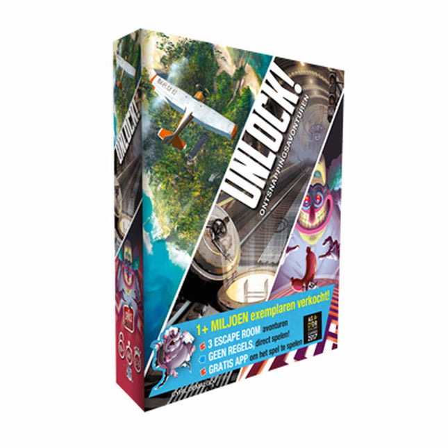 Dit is een foto van het spel Unlock! Ontsnappingsavonturen NL te koop bij Speldorado Spellenwinkel Delft