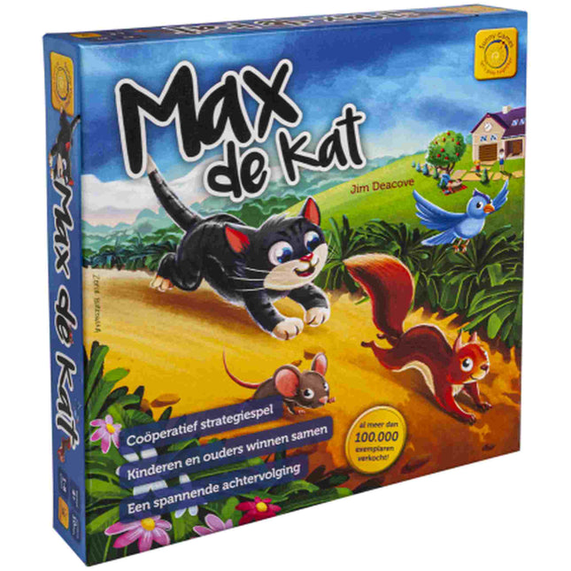 Dit is een foto van het spel Max De Kat te koop bij Speldorado Spellenwinkel Delft