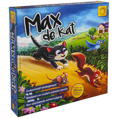 Max De Kat – gezellig bordspel – 2 tot 4 spelers