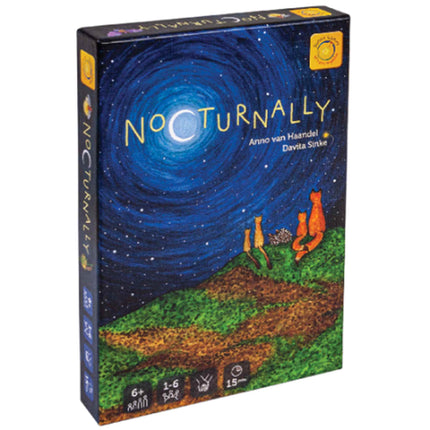 Dit is een foto van het spel Nocturnally te koop bij Speldorado Spellenwinkel Delft