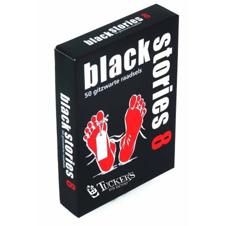 Black Stories 8 – party kaartspel – 4 tot 10 spelers