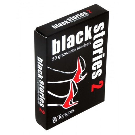 Black Stories 2 – party kaartspel – 2 tot 12 spelers