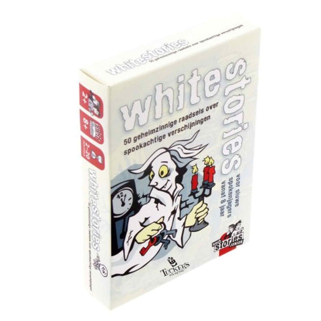 Dit is een foto van het spel White Stories te koop bij Speldorado Spellenwinkel Delft