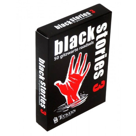 Black Stories 3 – party kaartspel – 4 tot 10 spelers