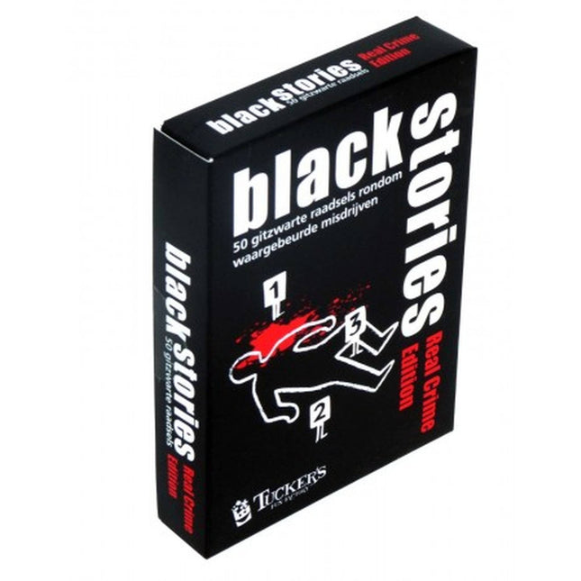 Dit is een foto van het spel Black Stories Real Crime te koop bij Speldorado Spellenwinkel Delft