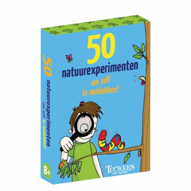 Dit is een foto van het spel 50 Natuurexperimenten Om Zelf Te Ontdekken te koop bij Speldorado Spellenwinkel Delft