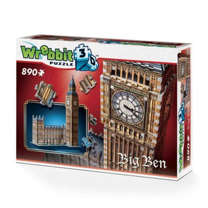 Wrebbit 3D Puzzle Big Ben (890), W3D-2002 van Boosterbox te koop bij Speldorado !