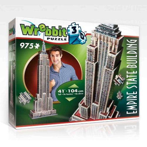Wrebbit 3D Puzzle Empire State Building (975), W3D-2007 van Boosterbox te koop bij Speldorado !