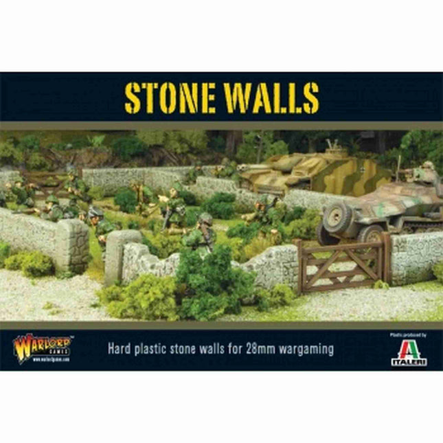 Bolt Action 2 Scenery Stone Walls - En, WG-TER-38 van Warlord Games te koop bij Speldorado !