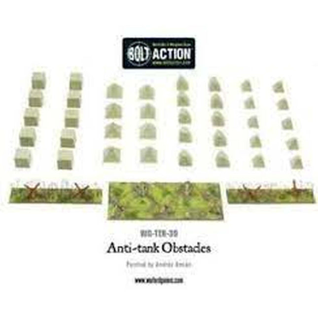Dit is een foto van het spel Anti-Tank Obstacles te koop bij Speldorado Spellenwinkel Delft