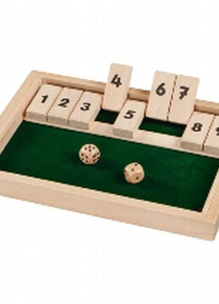Shut the Box  Shut The Box, 1 Speler - Kunststof - uitvoering