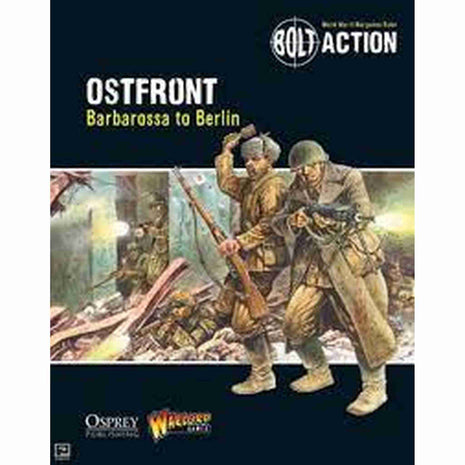 Ostfront voor Bolt Action - boeken rulebook schaal 1:58 miniatuur