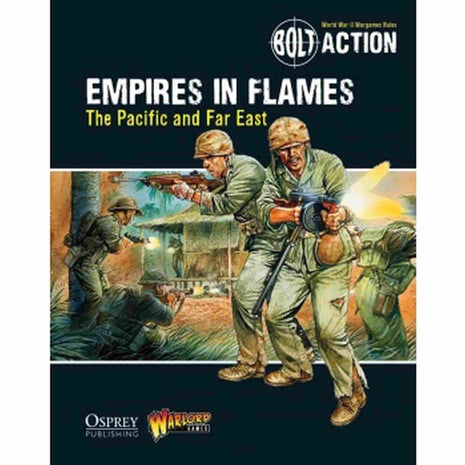 Empires in Flames voor Bolt Action - boeken rulebook schaal 1:58 miniatuur