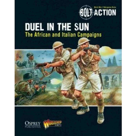 Duel in the Sun voor Bolt Action - boeken rulebook schaal 1:58 miniatuur